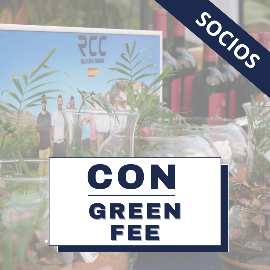 Torneo Golf&Gastronomía - Jugador - Con Green Fee - Socio