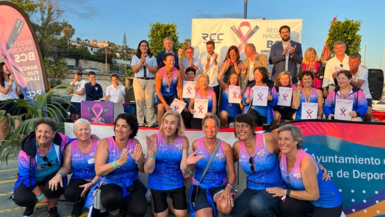 1ª Regata de Remo Nacional en Banco Fijo LLaut para BCS (Mujeres operadas de cáncer de mama)