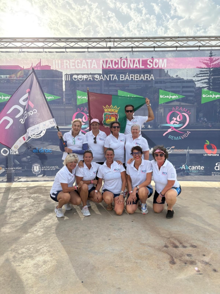 “Candado con Ellas” participa en la III Regata Nacional de Remo BCS (Breast Cancer Survivor) en Alicante.